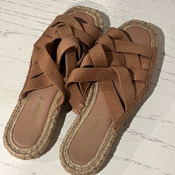 Superga old pink canvas sandals Size 7 US / 38 EU - Picture 4 of 5